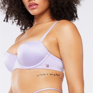 Savage Fenty light purple 36DD Push Up Bra            never worn